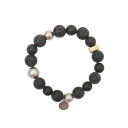 100％本物保証 新品 サイト S'YTE ONYX BEAD+LAVA STONE BRACELET オニキス ラヴァストーン ブレスレット メンズ レディース Yohji Yamamoto ヨウジヤマモト プリュス プールオム ワイスリー Y-3 山本耀司 グッズ