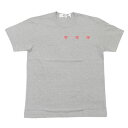 100{ۏ Vi vC RfM\ PLAY COMME des GARCONS MENS 3 HEART TEE TVc Y fB[X n[g S V T337 TVc