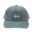 100％本物保証 新品 ステューシー STUSSY WASHED BASIC LOW PRO CAP キャップ メンズ レディース 新作 ストックロゴ ウォッシュ加工 ヘッドウェア