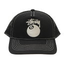 100％本物保証 新品 ステューシー STUSSY 8 BALL LOW PRO TRUCKER CAP キャップ メンズ レディース 新作 8ボール ストックロゴ ヘッドウェア