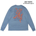 100{ۏ Vi A[NeNX ARC'TERYX ArcfMulti Bird Logo LS M }`o[h S TVc X000007746 Y V TOPS