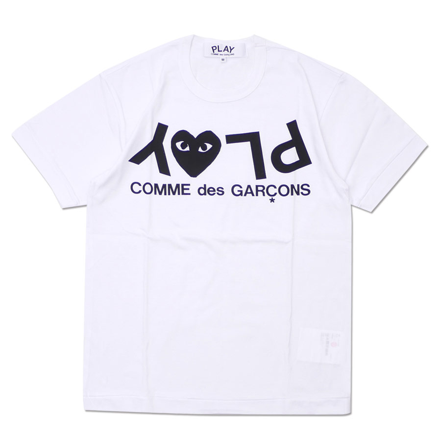 楽天FRESH STORE100％本物保証 新品 プレイ コムデギャルソン PLAY COMME des GARCONS PLAY HEART LOGO TEE Tシャツ メンズ レディース ハート ロゴ AX-T068-051 半袖Tシャツ