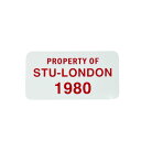 100%本物保証 新品 ステューシー STUSSY STU-LONDON STICKER ステッカー メンズ レディース スケート ストリート エイトボール ス...