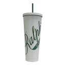 100%本物保証 新品 ラルフズ コーヒー Ralph's Coffee Ice Beverage Cup & Straw カップ ストロー メンズ レディース...