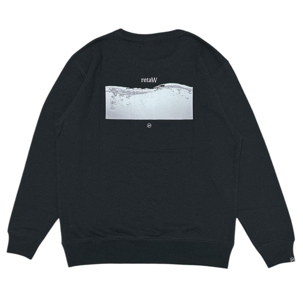 100%本物保証 新品 フラグメントデザイン Fragment Design x リトゥ retaW Water Graphic Crewneck Sweatshirt スウェット メンズ 新作 SWT/HOODY