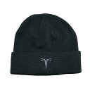 100%本物保証 新品 テスラ Tesla T Logo Cuffed Beanie ビーニー ニットキャップ メンズ レディース ヘッドウェア