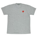 100%本物保証 新品 プレイ コムデギャルソン PLAY COMME des GARCONS 青山限定 STUDS RED HEART TEE スタッズ Tシ...