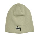 100%本物保証 新品 ステューシー STUSSY BASIC SKULLCAP BEANIE ビーニー ニットキャップ メンズ レディース 新作 スケート ス...