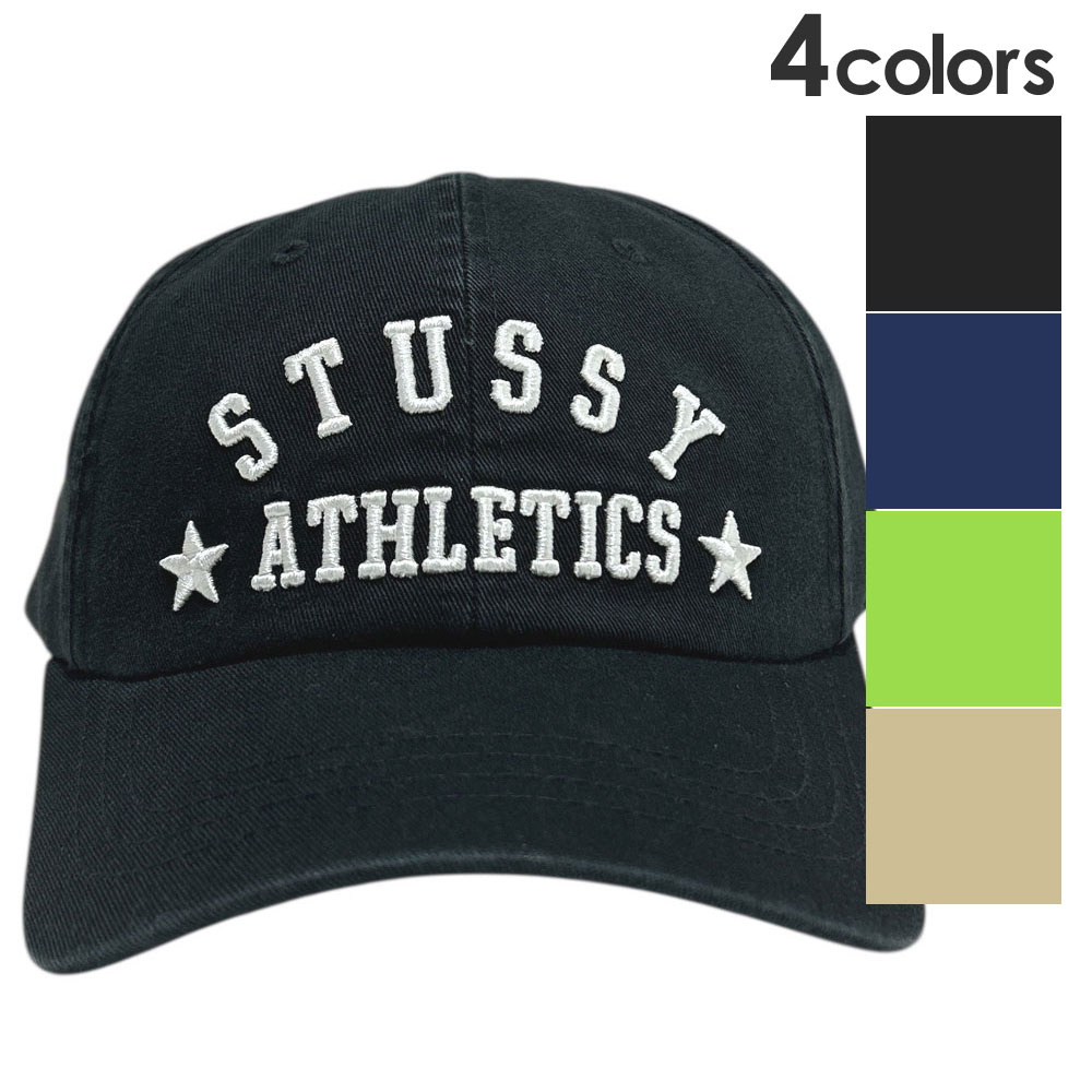 楽天FRESH STORE100％本物保証 新品 ステューシー STUSSY LOW PROFILE ATHLETICS STRAPBACK キャップ メンズ レディース 新作 スケート ストリート エイトボール ストックロゴ ヘッドウェア