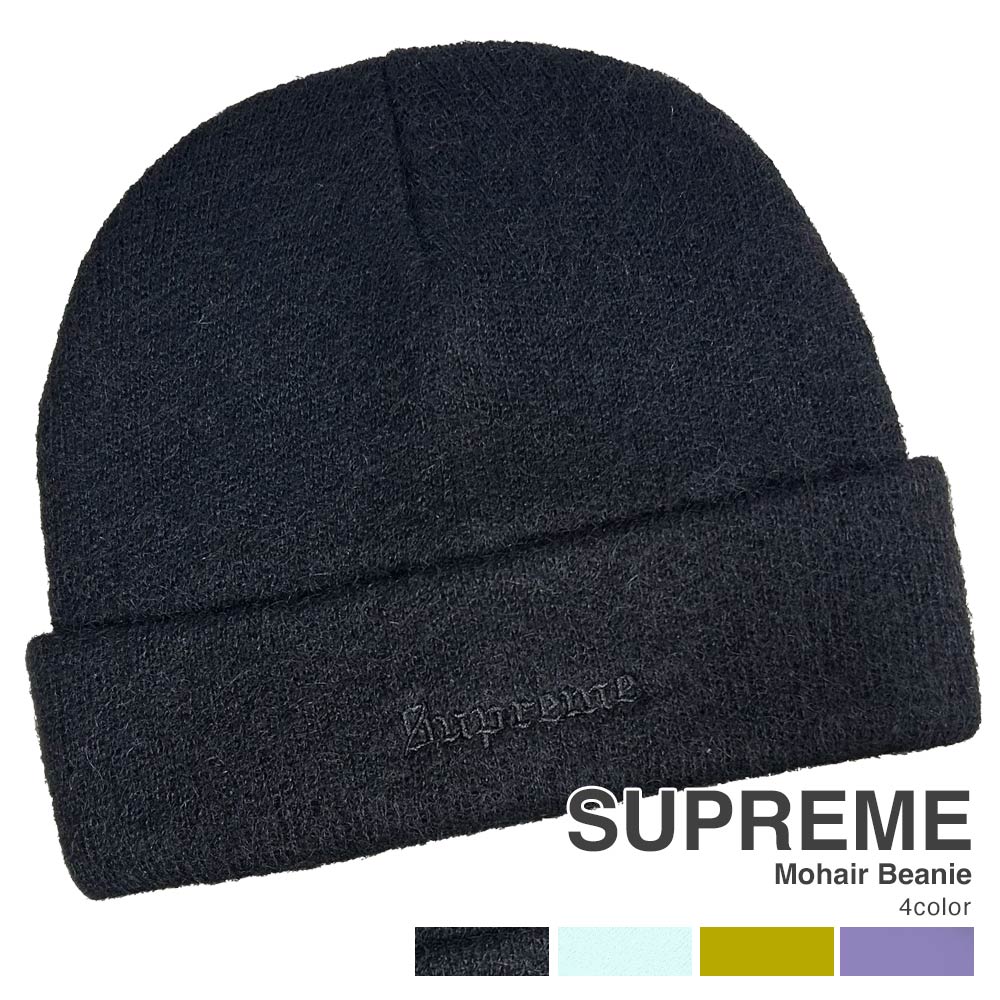 楽天FRESH STORE100％本物保証 新品 シュプリーム SUPREME 25FW Mohair Beanie モヘヤ ビーニー ニットキャップ メンズ レディース 2025FW 2025AW 25AW 新作 ストリート スケート スケーター ヘッドウェア
