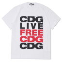 100{ۏ CDG V[fB[W[ C.L.F.C.C. TEE TVc WHITE 200007944040 Vi COMME des GARCONS RfM\