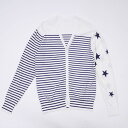 100％本物保証 ユニフォームエクスペリメント uniform experiment Star Border Cardigan カーディガン WHITE ホワイト メンズ サイズ3 【中古】 334000030530 (TOPS)