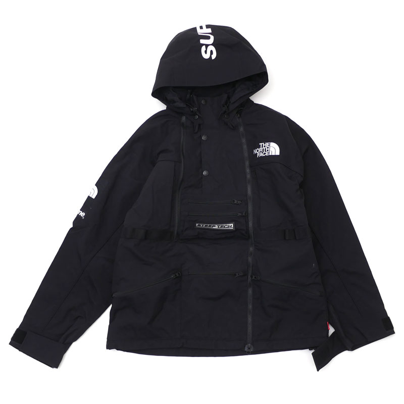 [Ԍ!!XC܂Z[!!] Vv[ Supreme x THE NORTH FACE UEm[XtFCX 16SS Steep Tech Hooded Jacket WPbg BLACK Y STCY yÁz 2016SS 130002954 (OUTER)