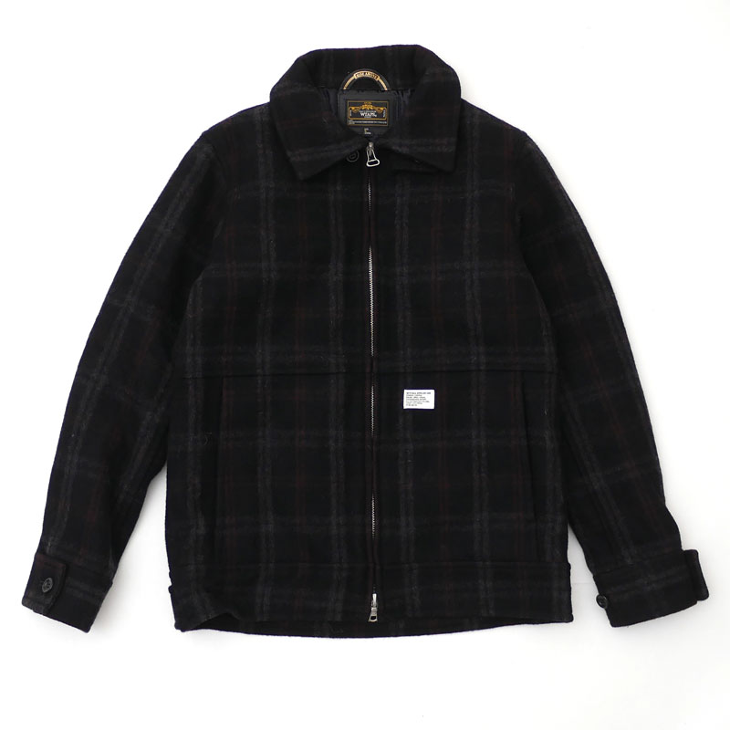 100{ۏ _u^bvX WTAPS 10AW GREASE JACKET WPbg BLACK ubN  Y STCY yÁz 2010AW 13000325 (OUTER)