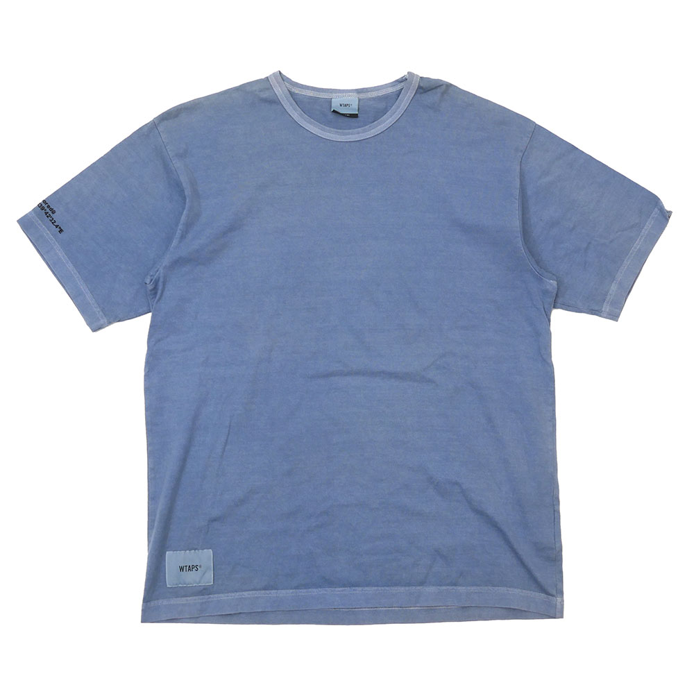 楽天FRESH STORE100％本物保証 ダブルタップス WTAPS 20SS GPS DESIGN SS 02 TEE Tシャツ 201ATDT-CSM09 BLUE ブルー Sサイズ 【中古】 2020SS （半袖Tシャツ）