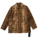 100％本物保証 新品 ネイバーフッド NEIGHBORHOOD 19AW B.C.FUR/R-COAT コート 192AQNH-JKM05 LEOPARD レオパード メンズ Mサイズ (OUTER)