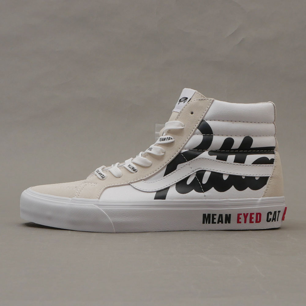 楽天FRESH STORE100％本物保証 新古品/未使用 バンズ VANS x パタ PATTA SK8-HI REISSUE VI スケートハイ （Patta）White/Black メンズ 28.0cm （フットウェア）