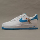 100％本物保証 新古品/未使用 ナイキ NIKE AIR FORCE 1 07 エアフォース1 WHITE/LT BLUE FURY-WHITE DJ7998-100 メンズ 28.0cm (フットウェア)