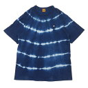 100％本物保証 ヒューマンメイド HUMAN MADE DYED TEE タイダイ Tシャツ メンズ【中古】カットソー 染め 加工 (半袖Tシャツ)