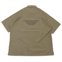 100％本物保証 新品 ダブルタップス WTAPS 23SS INGREDIENT/SS ミリタリー 半袖シャツ 231BRDT-SHM04 2023SS (TOPS)