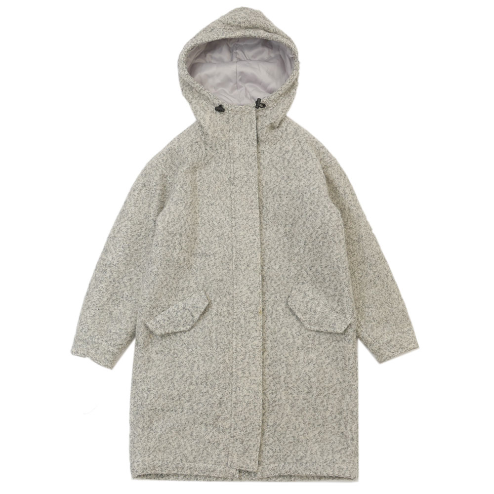 100{ۏ Xe[V[ E[} STUSSY WOMEN WOOL HOOD COAT E[t[hR[g fB[X yÁzEB (OUTER)