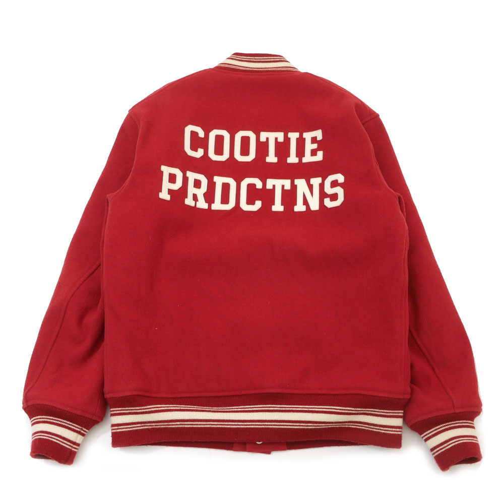 100％本物保証 クーティープロダクションズ COOTIE PRODUCTIONS STADIUM JACKET スタジアム ジャケット スタジャン メンズ (OUTER)