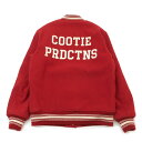 100{ۏ N[eB[v_NVY COOTIE PRODUCTIONS STADIUM JACKET X^WA WPbg X^W Y (OUTER)