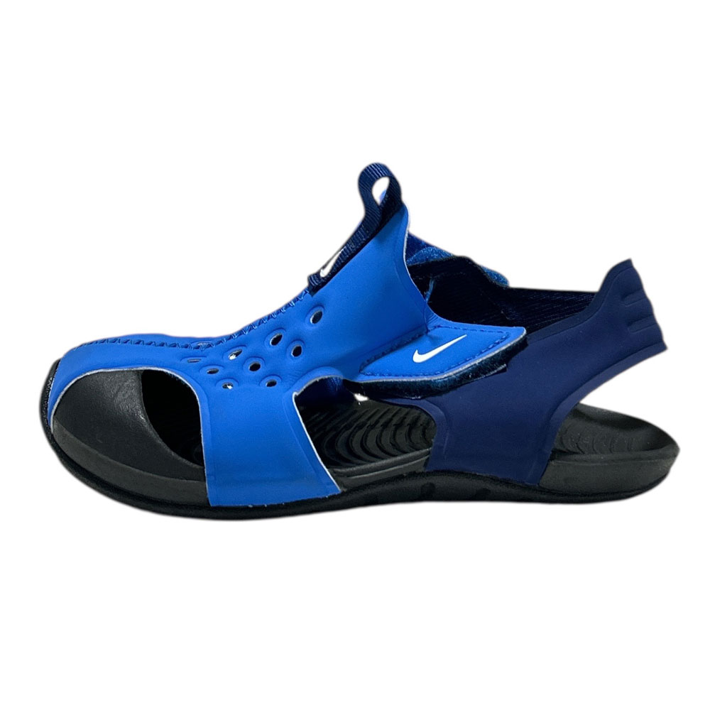 100%本物保証 ナイキ NIKE SUNRAY PROTECT 2 TD 943827-403 SIGNAL BLUE キッズ 16cm【中古】子供用 サンダル (フットウェア)