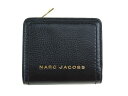マークジェイコブス 財布（レディース） MARC JACOBS マークジェイコブス 二つ折り財布 ブラック レディース 020