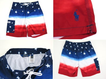 POLO Ralph Lauren ポロラルフローレン 星条旗柄 スイムパンツ スイムショーツ 352 L
