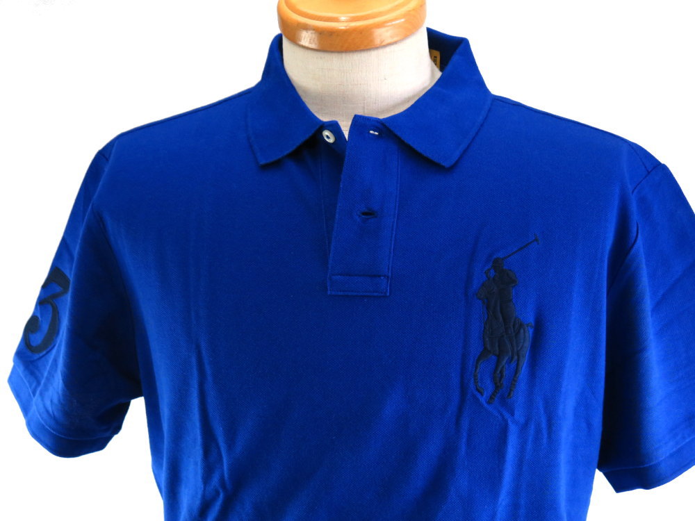 POLO Ralph Lauren ポロラルフローレン カスタムスリム ビッグポニーポロシャツ 45...