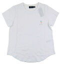 POLO Ralph Lauren ポロラルフローレン レディス レディース ワンポイント プリント ストレッチ Tシャツ 460/USサイズ(4)