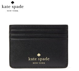 Kate Spadeケイトスペード PVC サフィアーノ カードケース K4805 黒 ブラック 078
