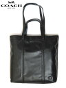 COACH コーチ メンズ CO840 A4対応 ペーパー ウェイト レザー トートバッグ 黒ブラック 749