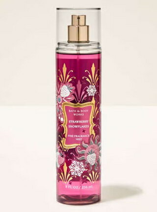 Bath&BodyWorks バスアンドボディワークス バス&ボディワークス ファインフレグランスミスト：Strawberry Snowflakes （ストロベリースノーフレーク）304