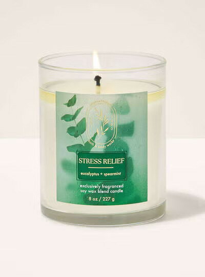 Rakuten - Bath&BodyWorks バスアンドボディワークス バス&ボディワークス シグネチャー1-wickキャンドル（8oz）：Eucalyptus Spearmint　（ユーカリスペアミント）352