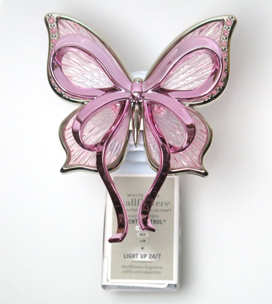 乐天商城 - Bath&BodyWorks バスアンドボディワークス Wallflowers プラグイン本体 バタフライ(BUTTERFLY)セントコントロール™ ナイトライト353