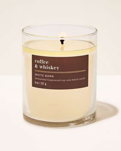 乐天商城 - Bath&BodyWorks バスアンドボディワークス バス&ボディワークス シグネチャー1-wickキャンドル（8oz）：イコーヒー＆ウィスキー（Coffee & Whiskey）358