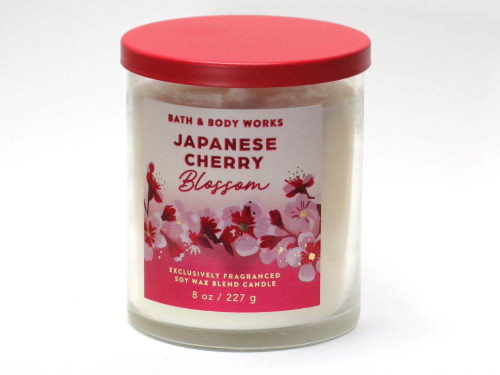 乐天商城 - Bath&BodyWorks バスアンドボディワークス バス&ボディワークス シグネチャー1-wickキャンドル（8oz）：Japanese Cherry Blossom　（ジャパニーズチェリーブロッサム）361