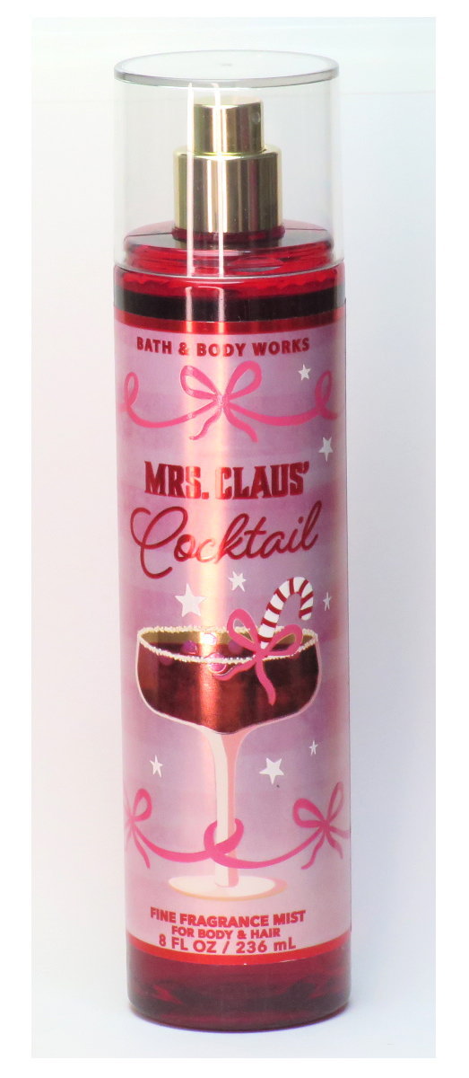 Bath&BodyWorks バスアンドボディワークス バス&ボディワークス ファインフレグランスミスト：Mrs. Claus' Cocktail (ミセスクロースカクテル)424