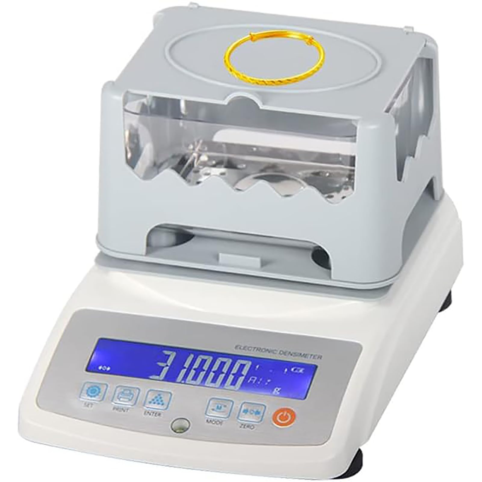 Rakuten - ゴールド密度計 300g/0.01g 純度計 貴金属プラチナ密度計 ゴールド K シルバープラチナテスター 貴金属リサイクル用