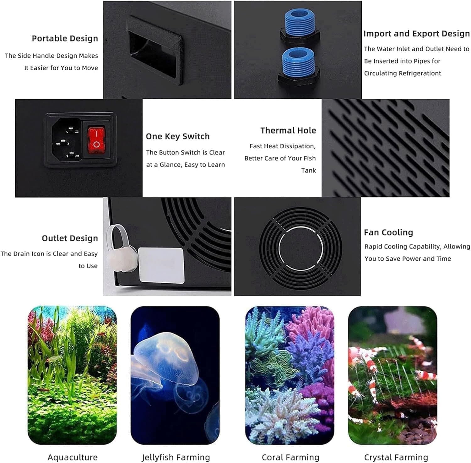 ���奯���顼 ������ѥ����顼�����ȿ�²�ۿ���顼�ޥ��� 160L/300L/500L ��̿���顼����ƥꥸ����Ȱ��������顼���ݥ�פȥۡ����դ�ø��/���塢��²�ۤ�������ܵ����Ŭ��110V ����(300L)