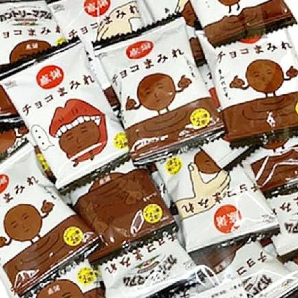 [48枚] チョコまみれ 不二家 カントリーマアム お菓子 大容量 個包装 チョコ チョコレート