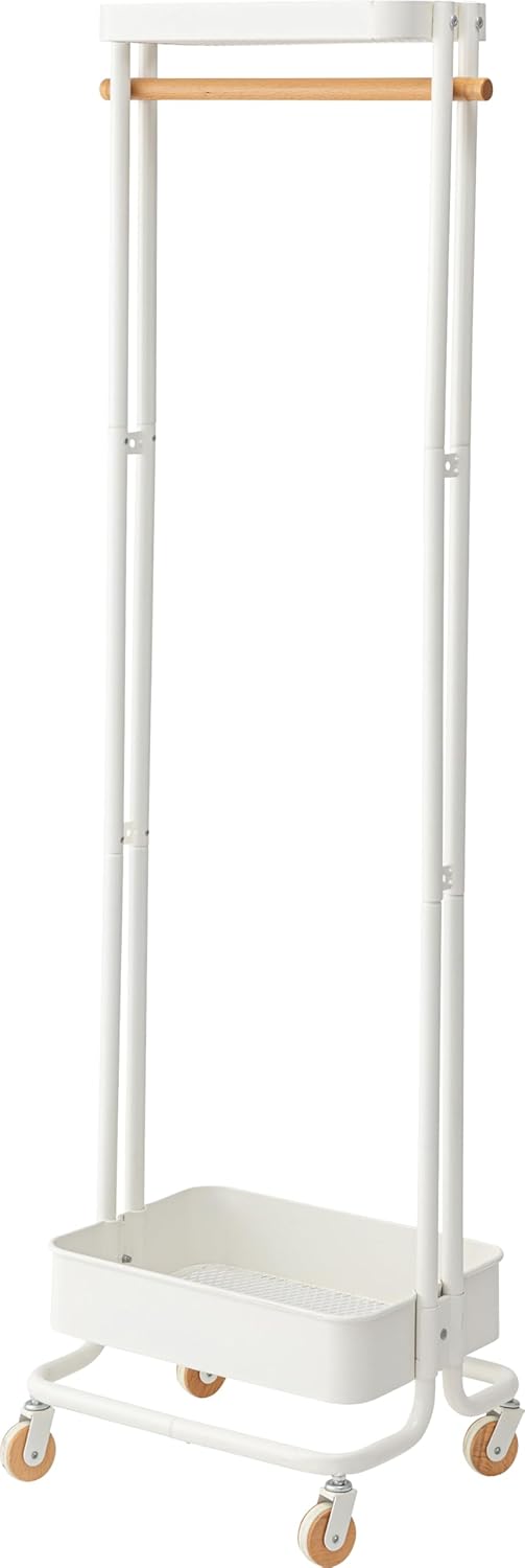 乐天商城 - AZUMAYA ハンガーワゴン PW-55WH