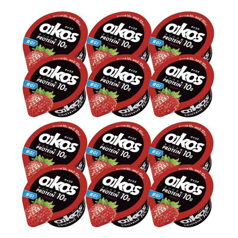 [12個] ストロベリー ダノン オイコス ヨーグルト 113g×12個 高タンパク質 ストロベリー