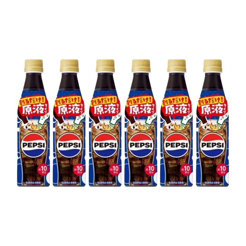 [6本] おうちドリンクバー ペプシ 340ml×6本