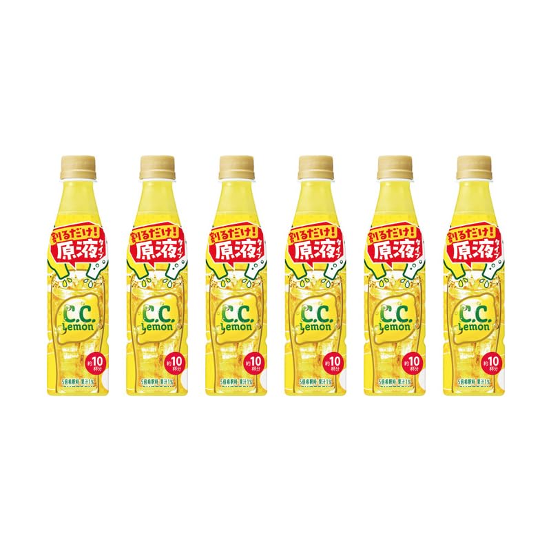[6本] おうちドリンクバー CCレモン 340ml×6本