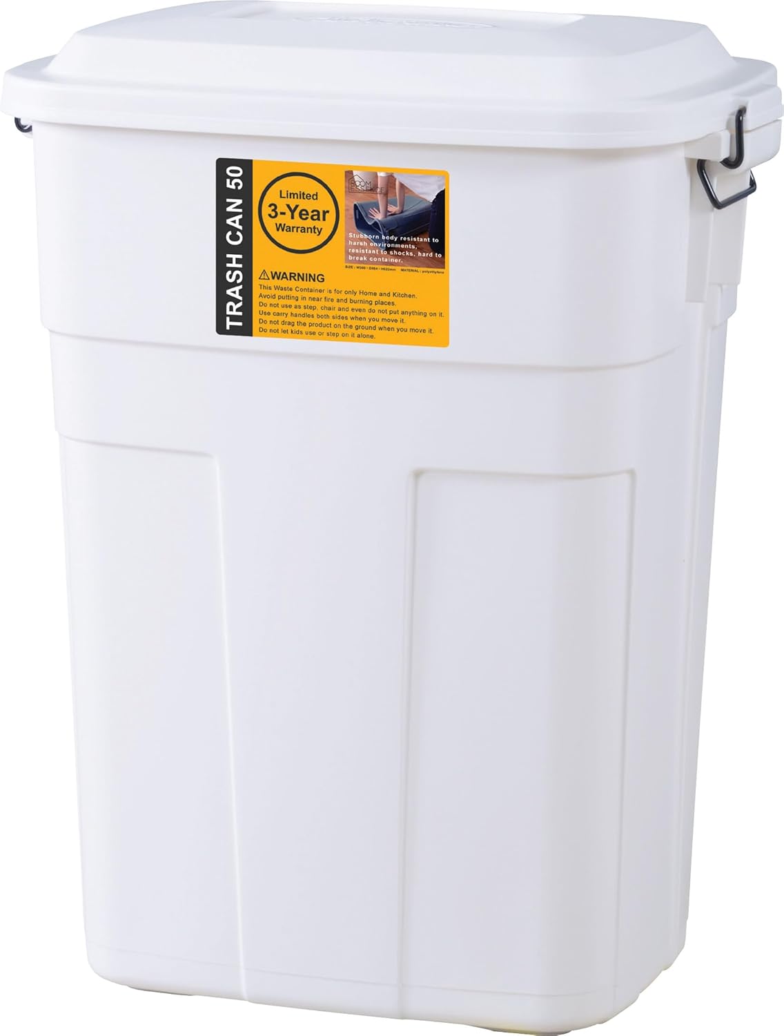 東谷トラッシュカン 50L LFS-936WH