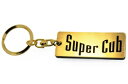 A-323-1 Super Cub 2層アクリル製 金黒 2重リング キーホルダー スーパーカブ90 スーパーカブ100 C90 HA02 HA06 Fi キャブ車(2)