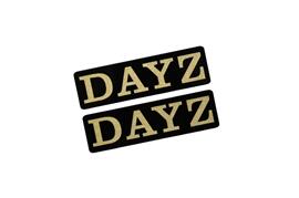 乐天商城 - EE-706-3 DAYZ 黒金 アクリル2層 ステッカー 日産 デイズ D21W 前期 後期 モデリスタ 2枚1セット